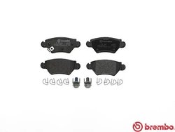 SET PLACUTE FRANA BREMBO P 59 031 - Compatibil cu CHEVROLET, HOLDEN, OPEL, VAUXHALL