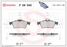 Set placute frana Brembo P 59 042