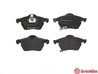 SET PLACUTE FRANA BREMBO P 59 048 - Compatibil cu HOLDEN, OPEL, SAAB, VAUXHALL