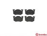 SET PLACUTE FRANA BREMBO P 61 032 - Compatibil cu CITROEN, CITROEN (DF-PSA), FENGSHEN, PEUGEOT, PEUGEOT (DF-PSA), RENAULT
