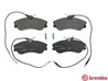 SET PLACUTE FRANA BREMBO P 61 060 - Compatibil cu CITROEN, PEUGEOT