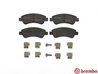 SET PLACUTE FRANA BREMBO P 61 066 - Compatibil cu CITROEN, CITROEN (DF-PSA), DS, FENGSHEN, OPEL, PEUGEOT, PEUGEOT (DF-PSA), VAUX