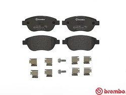 SET PLACUTE FRANA BREMBO P 61 068 - Compatibil cu CITROEN, CITROEN (DF-PSA), EMGRAND, FENGXING, FORTHING, GEELY, PEUGEOT, PEUGEO