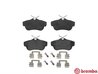 SET PLACUTE FRANA BREMBO P 61 095 - Compatibil cu CITROEN, FIAT, PEUGEOT, TOYOTA
