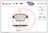 SET PLACUTE FRANA BREMBO P 61 100 - Compatibil cu AEOLUS, BYD, CITROEN (DF-PSA), EMGRAND, FENGSHEN, FENGXING, FORTHING, GEELY, P