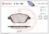 Set placute frana Brembo P 61 103