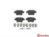 SET PLACUTE FRANA BREMBO P 61 100 - Compatibil cu AEOLUS, BYD, CITROEN (DF-PSA), EMGRAND, FENGSHEN, FENGXING, FORTHING, GEELY, P