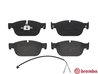 SET PLACUTE FRANA BREMBO P 61 107 - Compatibil cu CITROEN, CITROEN (DF-PSA), DS (CAPSA), FENGSHEN, PEUGEOT, PEUGEOT (DF-PSA)