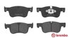 SET PLACUTE FRANA BREMBO P 61 116 - Compatibil cu CITROEN, FIAT, OPEL, PEUGEOT, TOYOTA, VAUXHALL