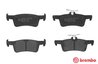 Set placute frana Brembo P 61 126