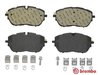 Set placute frana Brembo P 61 128