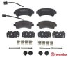 Set placute frana Brembo P 61 130