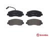 SET PLACUTE FRANA BREMBO P 68 062 - Compatibil cu NISSAN, OPEL, RENAULT, VAUXHALL