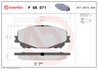 Set placute frana Brembo P 68 071