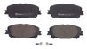 Set placute frana Brembo P 68 071