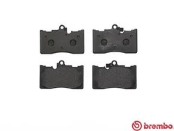SET PLACUTE FRANA BREMBO P 83 072 - Compatibil cu LEXUS, TOYOTA, TOYOTA (FAW)