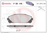 SET PLACUTE FRANA BREMBO P 83 145 - Compatibil cu DAIHATSU, LEXUS, SUBARU, TOYOTA, TOYOTA (GAC)