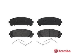 SET PLACUTE FRANA BREMBO P 83 145 - Compatibil cu DAIHATSU, LEXUS, SUBARU, TOYOTA, TOYOTA (GAC)