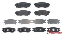 SET PLACUTE FRANA BREMBO P 83 160 - Compatibil cu LEXUS, TOYOTA, TOYOTA (FAW), TOYOTA (GAC)