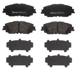 SET PLACUTE FRANA BREMBO P 83 172 - Compatibil cu DAIHATSU, LEXUS, TOYOTA, TOYOTA (FAW), TOYOTA (GAC)