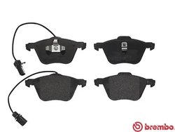 SET PLACUTE FRANA BREMBO P 85 061 - Compatibil cu FORD, SEAT, VW