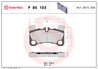 SET PLACUTE FRANA BREMBO P 85 103 - Compatibil cu AUDI, PORSCHE, VW