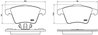 Set placute frana Brembo P 85 106