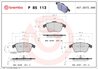 Set placute frana Brembo P 85 113