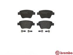 SET PLACUTE FRANA BREMBO P 85 114 - Compatibil cu AUDI, SEAT, SKODA, SKODA (SVW), VW, VW (FAW)