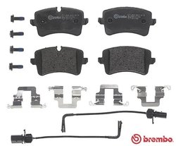 SET PLACUTE FRANA BREMBO P 85 118 - Compatibil cu AUDI, AUDI (FAW), VW (SVW)