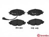 SET PLACUTE FRANA BREMBO P 85 126 - Compatibil cu AUDI, AUDI (FAW), CUPRA, SEAT, SKODA, VW, VW (FAW), VW (SVW)