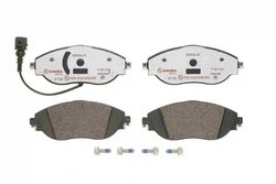 SET PLACUTE FRANA BREMBO P 85 131X - Compatibil cu AUDI (FAW), SEAT, SKODA (SVW), VW, VW (FAW), VW (SVW)