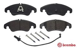 SET PLACUTE FRANA BREMBO P 85 145 - Compatibil cu AUDI, AUDI (FAW), VW (SVW)