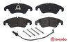 SET PLACUTE FRANA BREMBO P 85 145 - Compatibil cu AUDI, AUDI (FAW), VW (SVW)