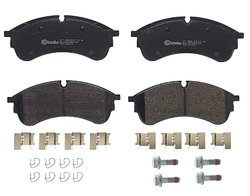SET PLACUTE FRANA BREMBO P 85 168 - Compatibil cu MAN, VW