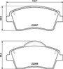 SET PLACUTE FRANA BREMBO P 86 033 - Compatibil cu GEELY, LYNK & CO, VOLVO, VOLVO ASIA