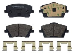SET PLACUTE FRANA BREMBO P 86 031 - Compatibil cu GEELY, LYNK & CO, VOLVO, VOLVO ASIA