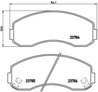 Set placute frana Brembo P 99 003