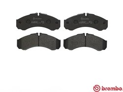 Set placute frana Brembo P A6 017