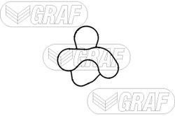 POMPA DE APA GRAF PA1372 - Compatibil cu AUDI, CUPRA, SEAT, SKODA, VW, VW (SVW)