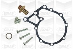 POMPA DE APA GRAF PA495 - Compatibil cu DAEWOO, MERCEDES-BENZ, SSANGYONG