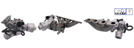 TURBINA TMI PA53039700141 - Compatibil cu AUDI, SEAT