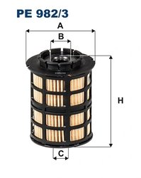 FILTRU COMBUSTIBIL FILTRON PE 982/3 - Compatibil cu CHEVROLET, OPEL, VAUXHALL
