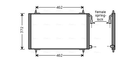 Radiator climatizare Ava Quality Cooling PE5191