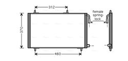 Radiator climatizare Ava Quality Cooling PE5257