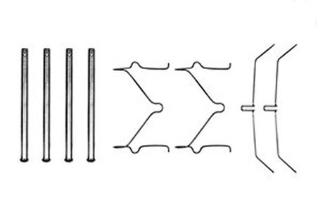 Set accesorii placute frana TRW PFK208
