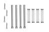 Set accesorii placute frana TRW PFK316