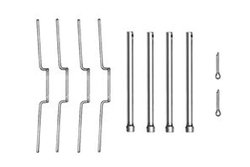 Set accesorii placute frana TRW PFK346