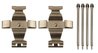 SET ACCESORII PLACUTE FRANA TRW PFK640 - Compatibil cu MERCEDES-BENZ