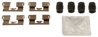 Set accesorii placute frana TRW PFK654